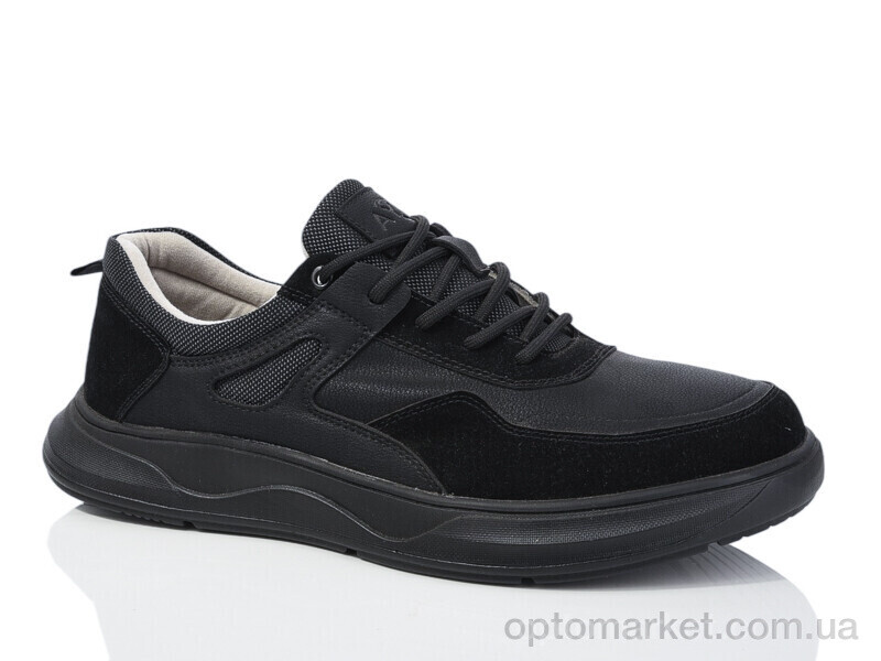 Купить Кросівки чоловічі H0090-2 Stylen Gard чорний, фото 1