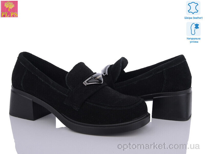 Купить Туфлі жіночі H01-2 PLPS чорний, фото 1