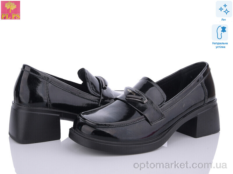 Купить Туфлі жіночі H01-3 PLPS чорний, фото 1
