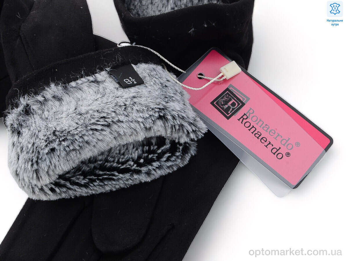 Купить Рукавички жіночі H01 black Ronaerdo чорний, фото 2