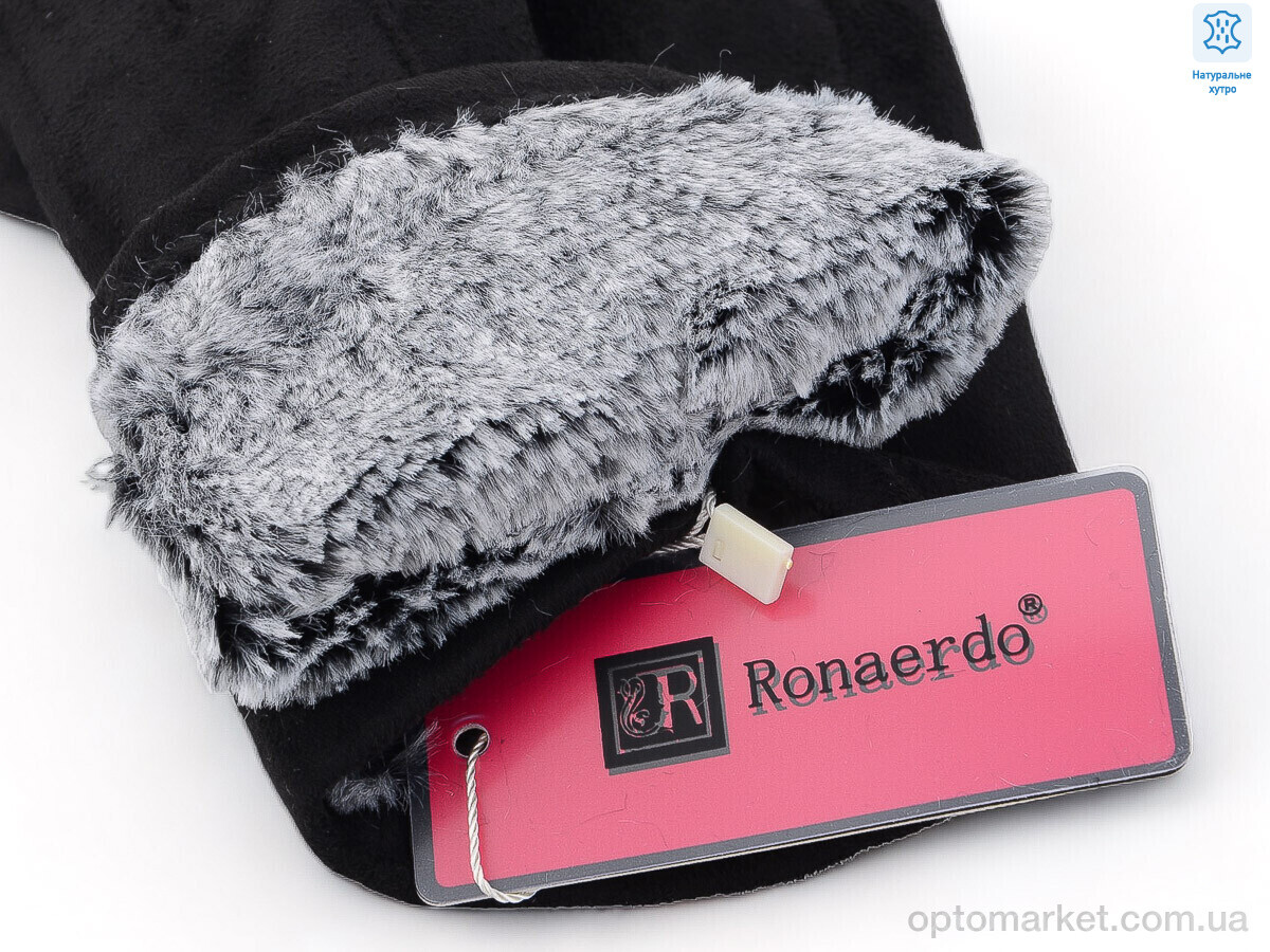 Купить Рукавички жіночі H02 black Ronaerdo чорний, фото 2