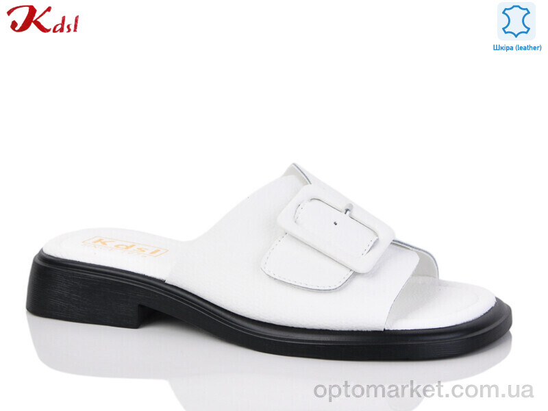 Купить Шльопанці жіночі H022-1 Kdsl білий, фото 1