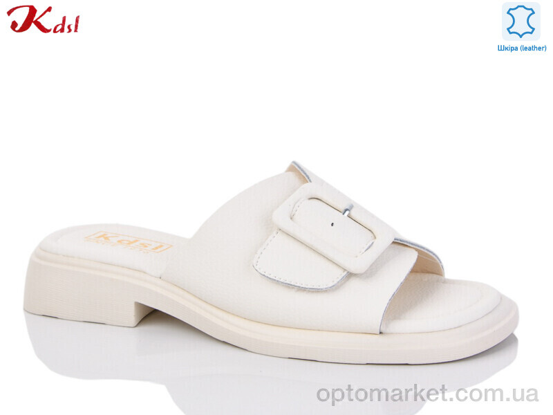Купить Шльопанці жіночі H022-6 Kdsl бежевий, фото 1