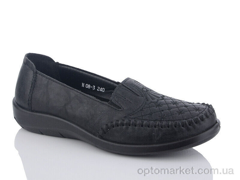 Купить Туфлі жіночі H08-3 Botema чорний, фото 1