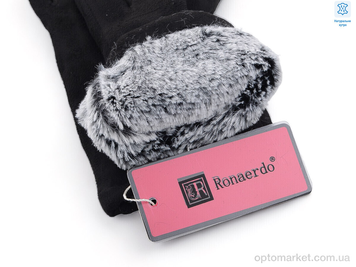 Купить Рукавички жіночі H08 black Ronaerdo чорний, фото 2