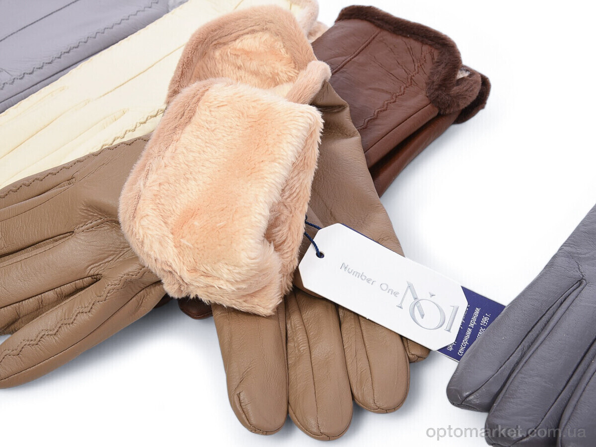 Купить Рукавички жіночі H1-93 mix Number one мікс, фото 2