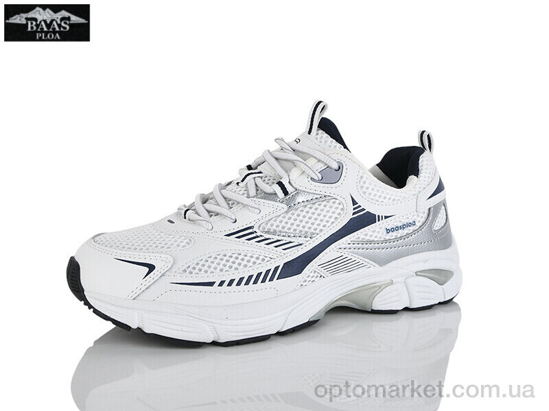 Купить Кросівки унісекс H1045-4 Baas білий, фото 1