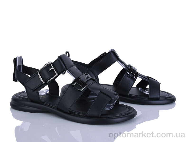 Купить Босоніжки жіночі H105-1 Loretta чорний, фото 1