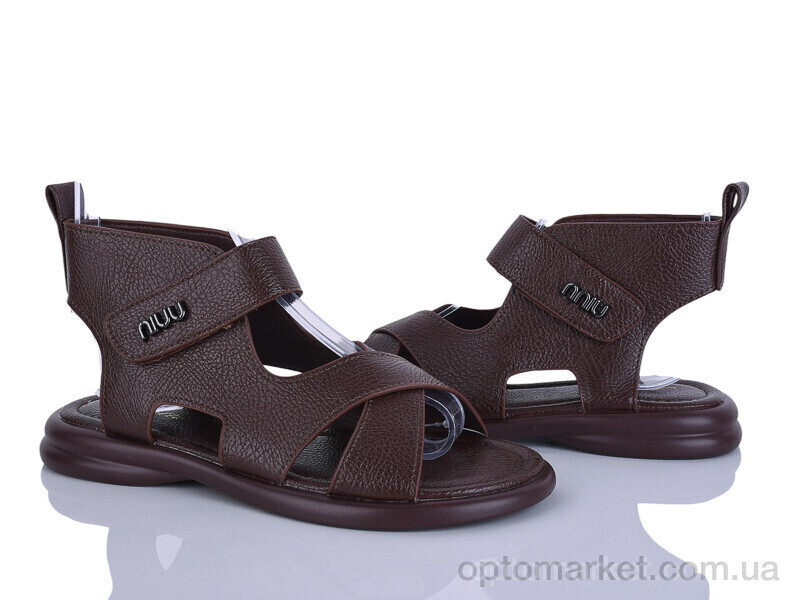 Купить Босоніжки жіночі H107-2 Loretta коричневий, фото 1