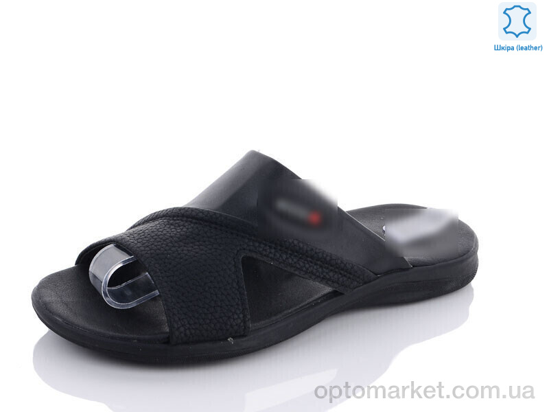 Купить Шльопанці чоловічі H11 чорний E.co чорний, фото 1