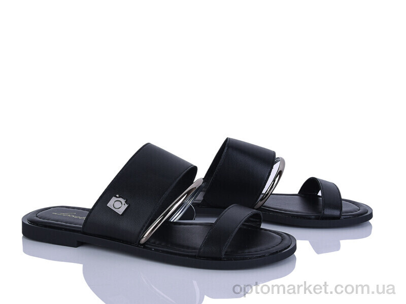 Купить Шльопанці жіночі H117-1 Loretta чорний, фото 1