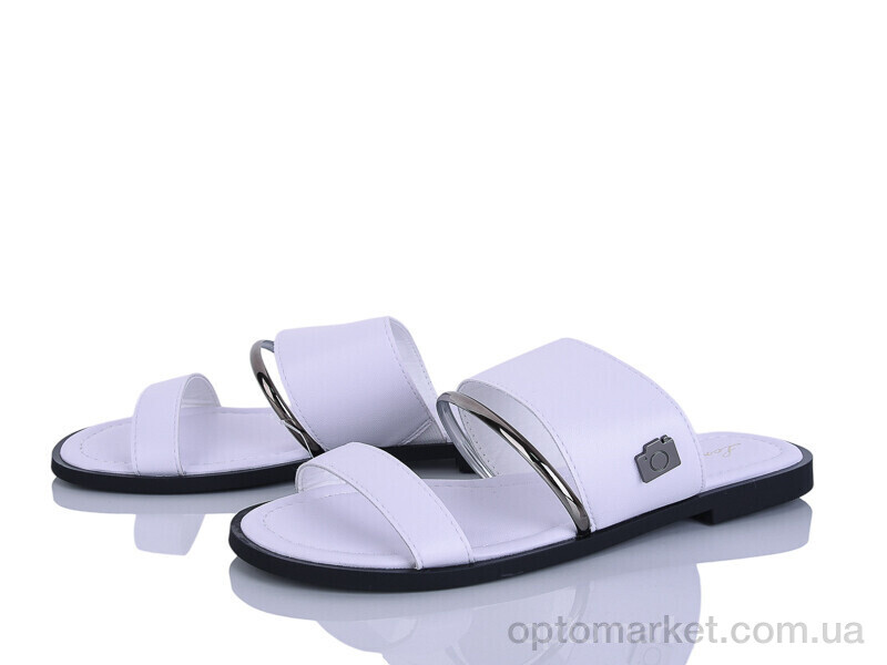 Купить Шльопанці жіночі H117-2 Loretta білий, фото 1