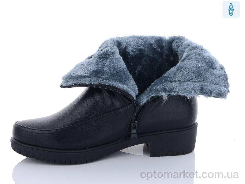 Купить Черевики жіночі H119X Коронате чорний, фото 2