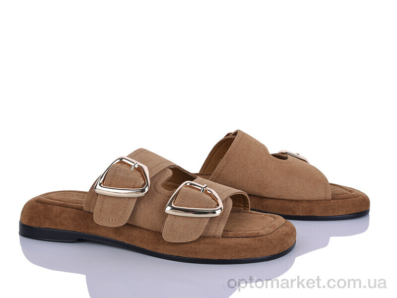 Купить Шльопанці жіночі H120-3 Loretta camel, фото 1