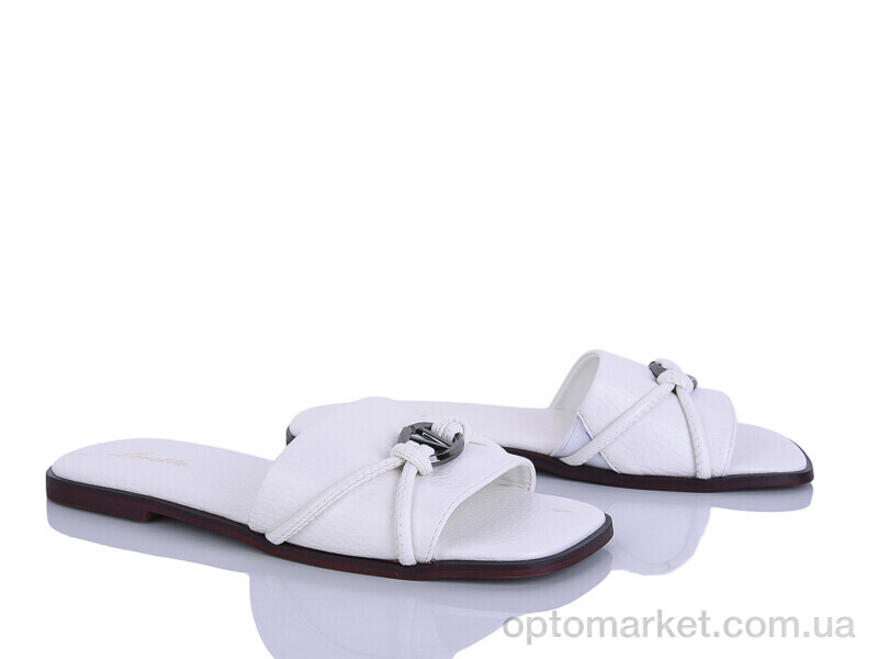 Купить Шльопанці жіночі H121-3 Loretta білий, фото 1