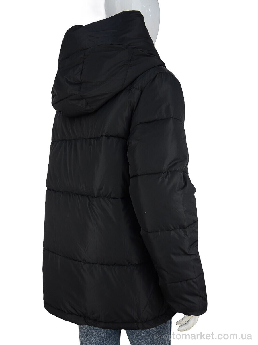 Купить Куртка жіночі H127 black Urbanbang чорний, фото 2