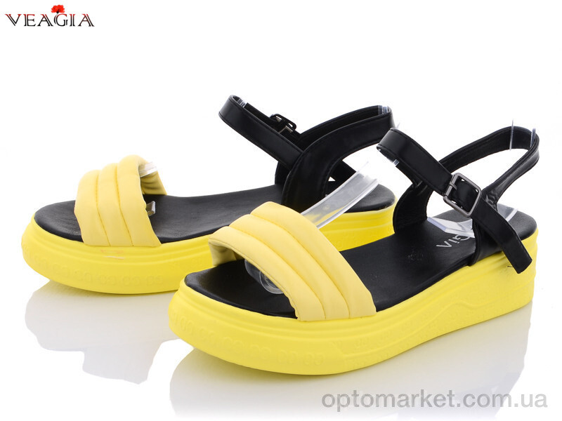 Купить Босоніжки жіночі H132-6 Veagia жовтий, фото 1