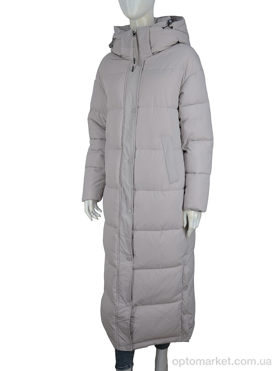 Купить Пальто жіночі H150 beige-grey Urbanbang бежевий, фото 1
