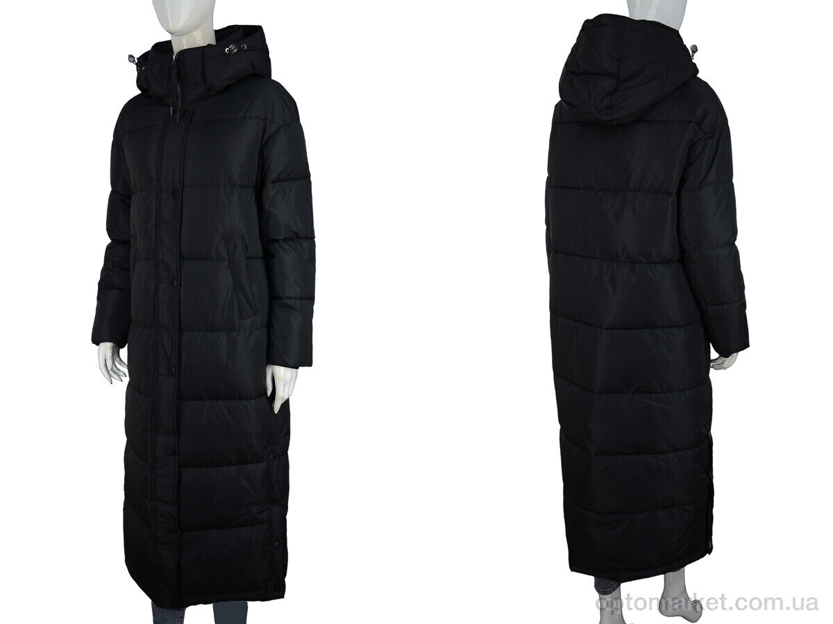 Купить Пальто жіночі H150 black Urbanbang чорний, фото 3