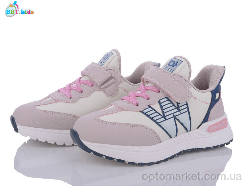 Купить Кросівки дитячі H17-3-6 BBT kids рожевий, фото 1