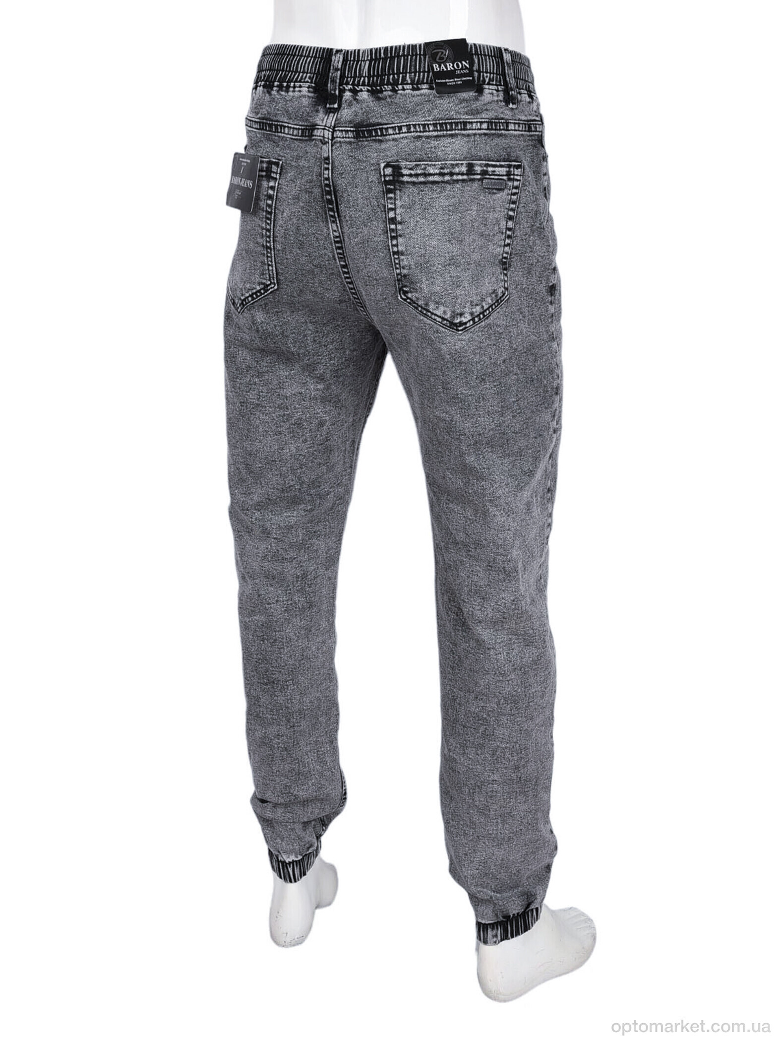 Купить Джинси чоловічі H1721 Baron сірий, фото 2