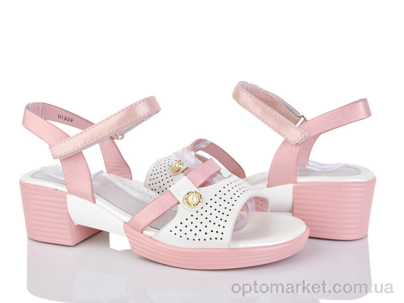 Купить Босоніжки дитячі H1850-3 Y.Top рожевий, фото 1