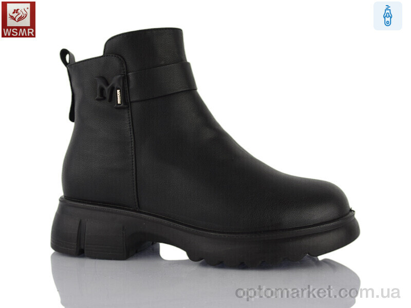 Купить Черевики жіночі H1909-1 WSMR чорний, фото 1