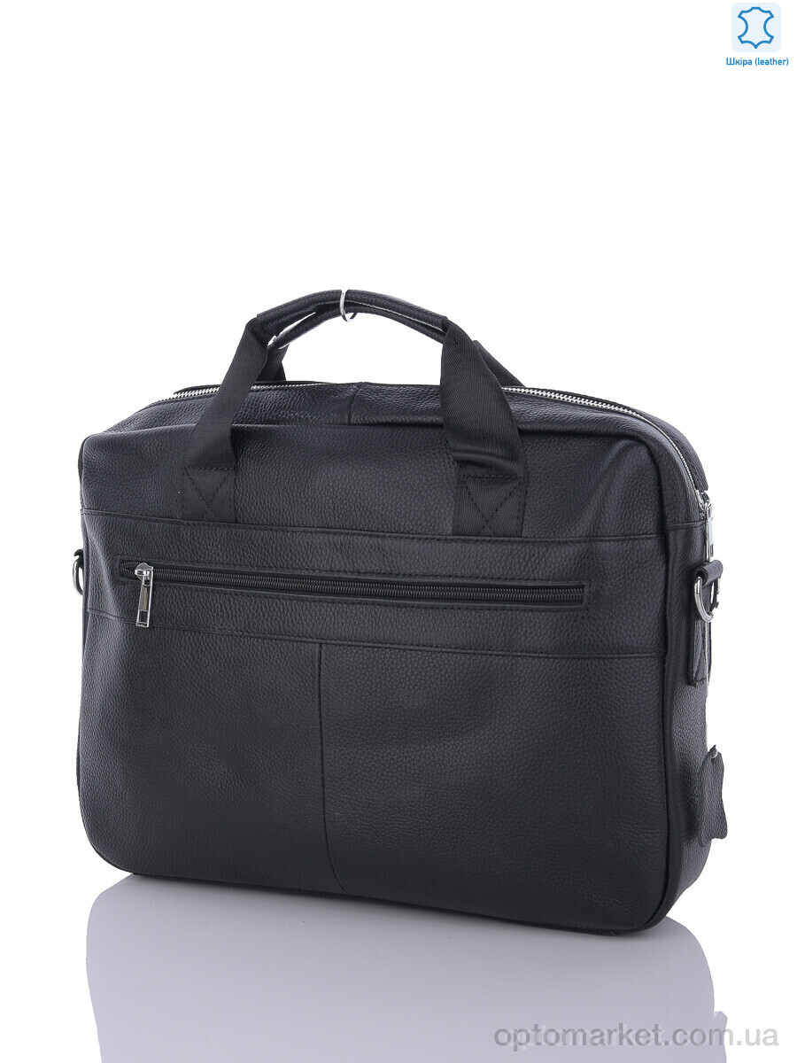 Купить Сумка чоловіча H2 black Sunshine bag чорний, фото 2