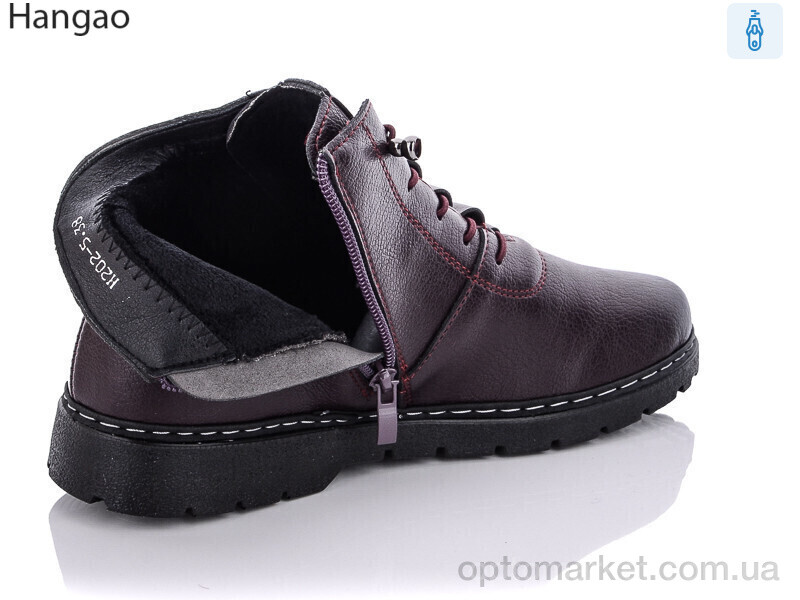 Купить Черевики жіночі H202-5 бордо LR.Brother бордовий, фото 2