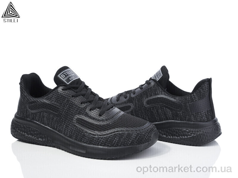Купить Кросівки чоловічі H250-4 піна Stilli чорний, фото 1