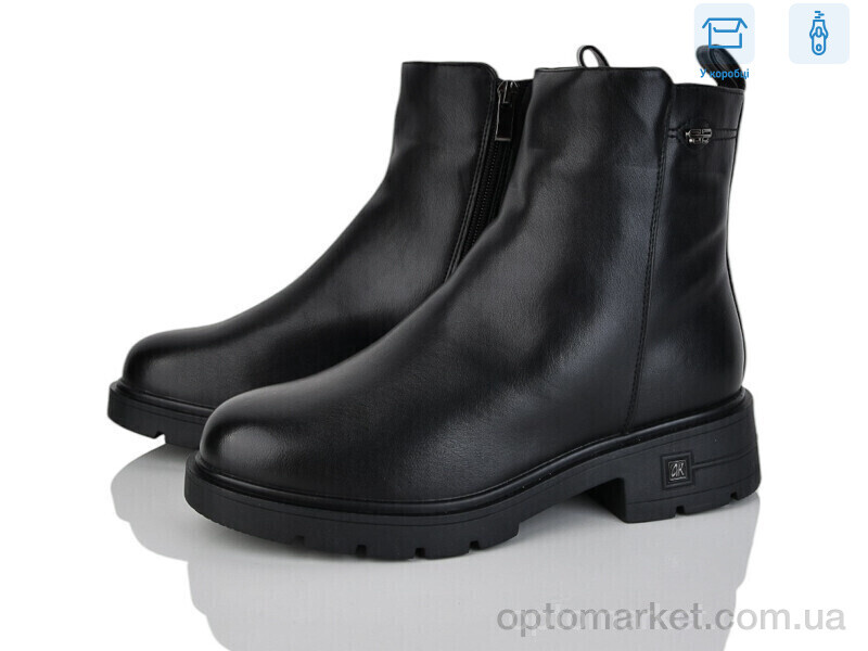 Купить Черевики жіночі H278-1 PLPS чорний, фото 1