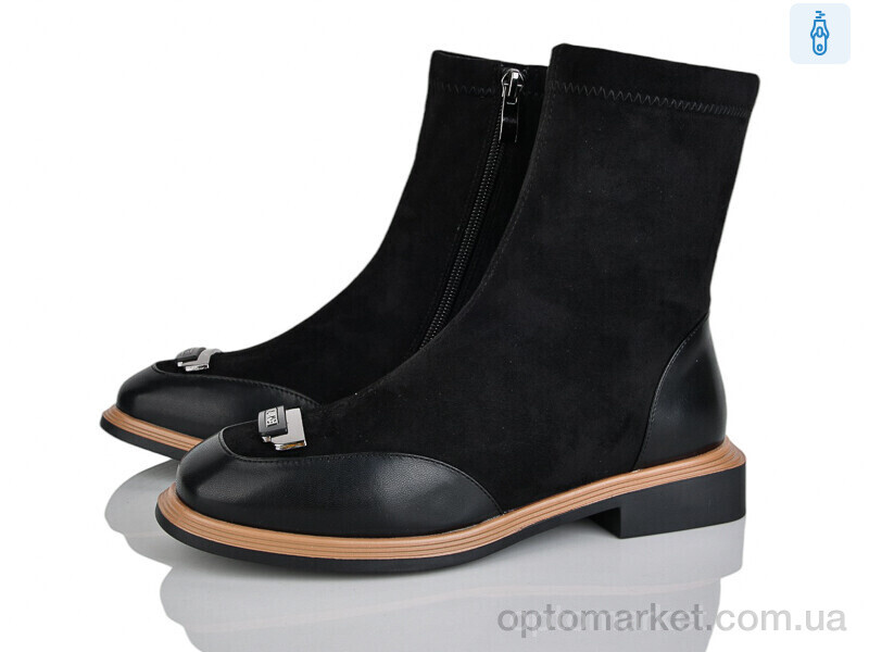 Купить Черевики жіночі H286-6E Lino Marano чорний, фото 1