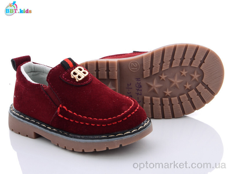 Купить Туфлі дитячі H2977-3 BBT бордовий, фото 1