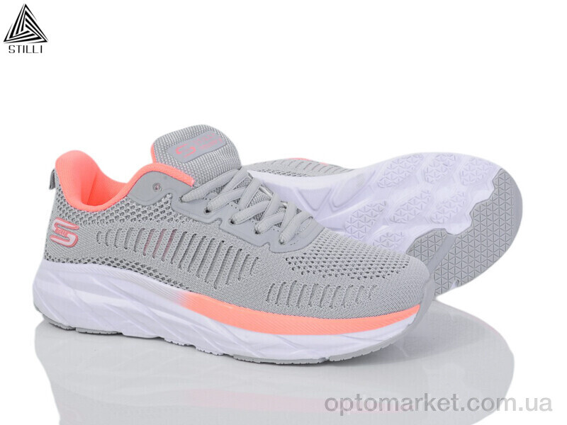 Купить Кросівки жіночі H310-2 піна Stilli сірий, фото 1