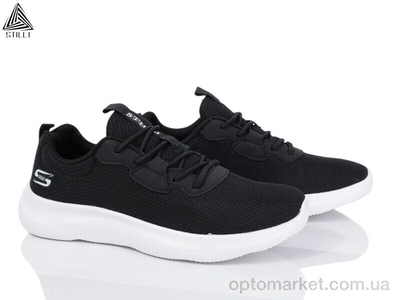 Купить Кросівки чоловічі H319-1 піна Stilli чорний, фото 1