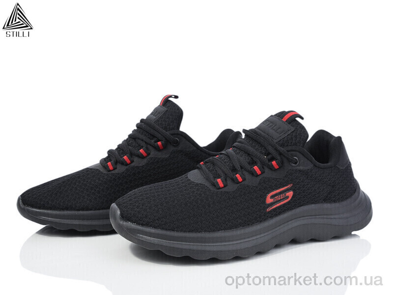 Купить Кросівки чоловічі H332-5 піна Stilli чорний, фото 1