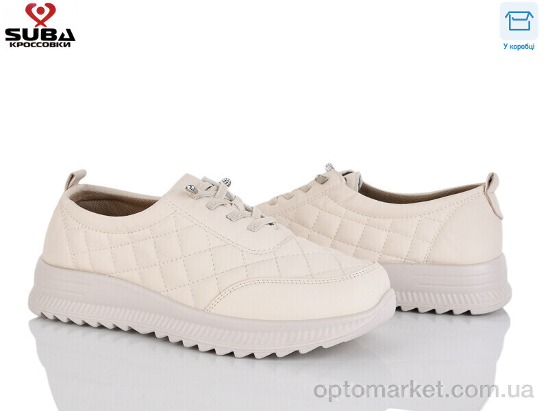 Купить Кросівки жіночі H338-2 Suba бежевий, фото 1