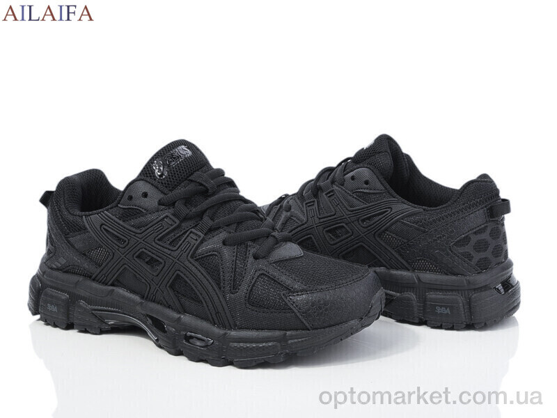 Купить Кросівки жіночі H34-12 A.ics чорний, фото 2