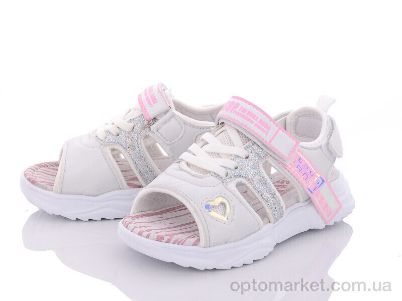 Купить Босоніжки дитячі H3536-1 BBT білий, фото 1