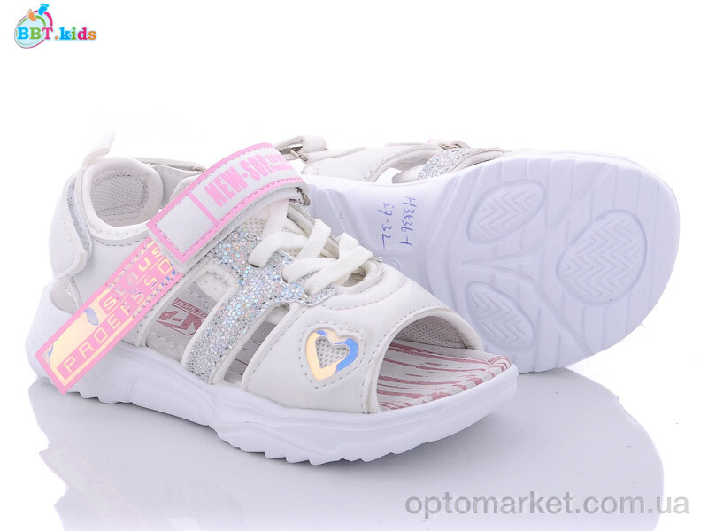 Купить Босоніжки дитячі H3536-1 BBT kids білий, фото 1