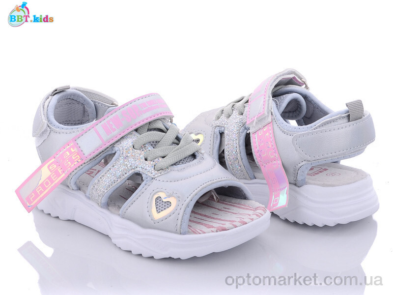 Купить Босоніжки дитячі H3536-4 BBT kids сірий, фото 1