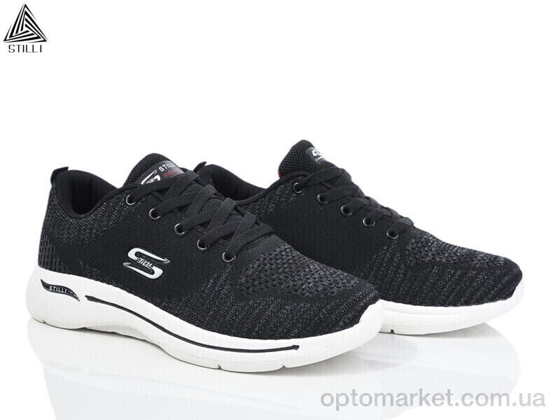 Купить Кросівки чоловічі H365-2 піна Stilli чорний, фото 1