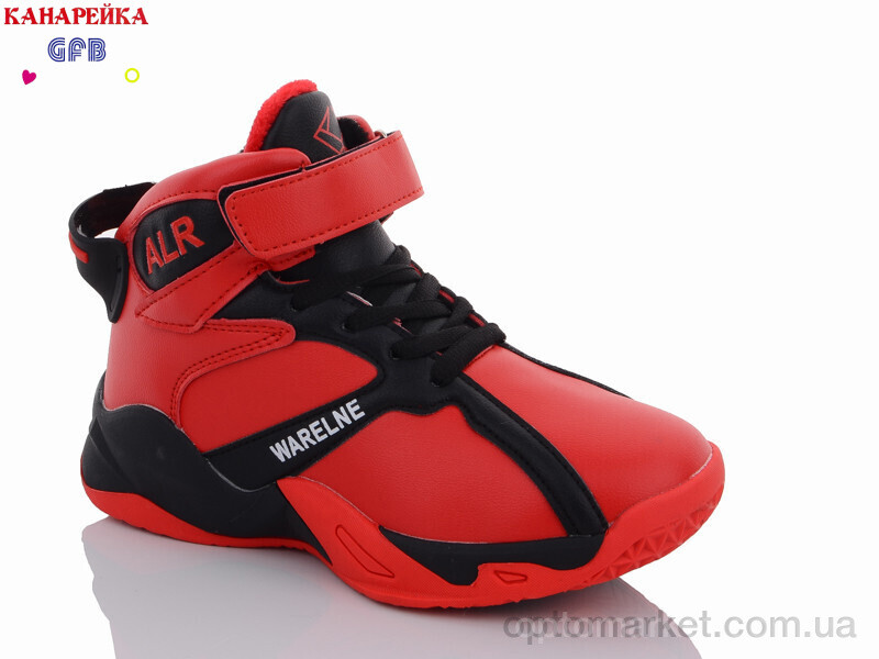 Купить Кросівки дитячі H387-5 Канарейка червоний, фото 1