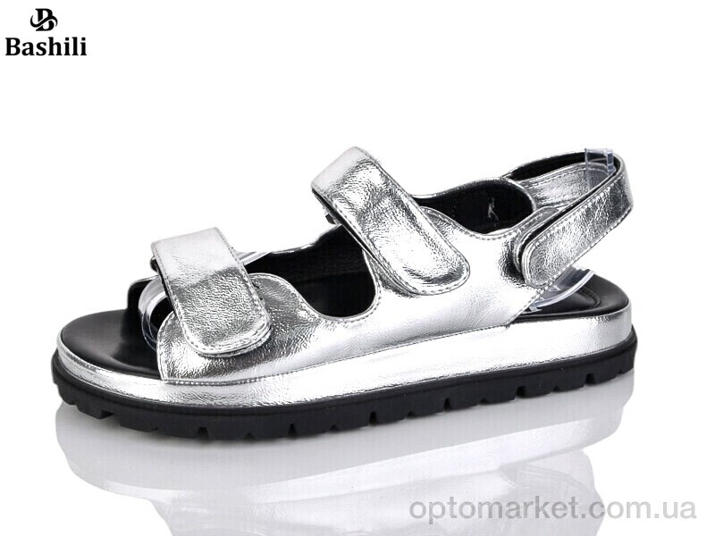 Купить Босоніжки жіночі H41-8 Башили срібний, фото 1