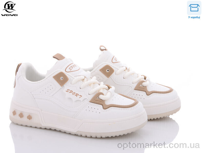 Купить Кросівки жіночі H505-3 Wei Wei білий, фото 1