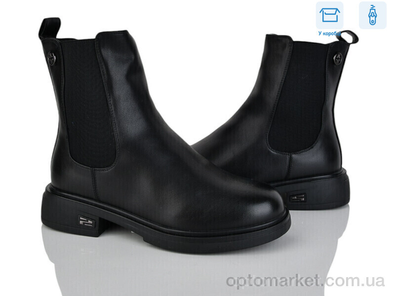 Купить Черевики жіночі H515-1 PLPS чорний, фото 1