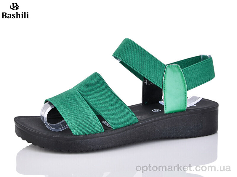 Купить Босоніжки жіночі H5306-5 Башили зелений, фото 1