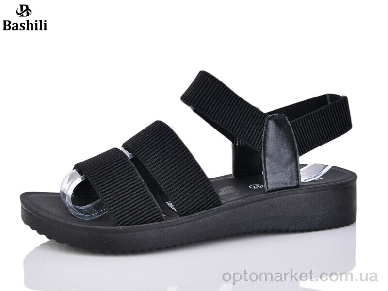 Купить Босоніжки жіночі H5310-2 Башили чорний, фото 1