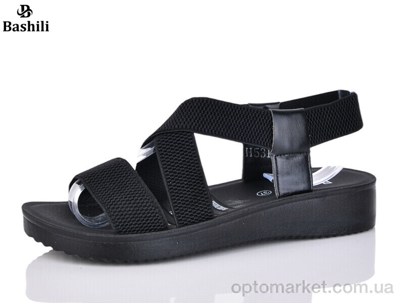 Купить Босоніжки жіночі H5316-2 Башили чорний, фото 1