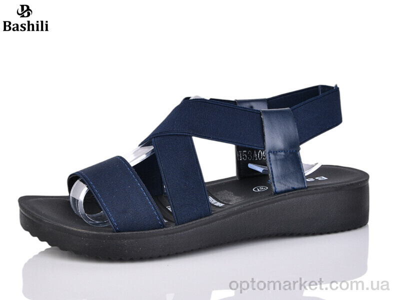 Купить Босоніжки жіночі H53A09-0 Башили синій, фото 1